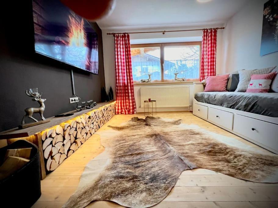 Ferienwohnung Steinbock Terrasse, Gartensauna, Garten, Grillplatz Стум Екстериор снимка