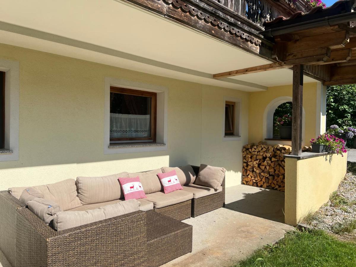 Ferienwohnung Steinbock Terrasse, Gartensauna, Garten, Grillplatz Стум Екстериор снимка